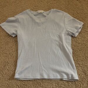 Light Blue Brandy Melville T-Shirt